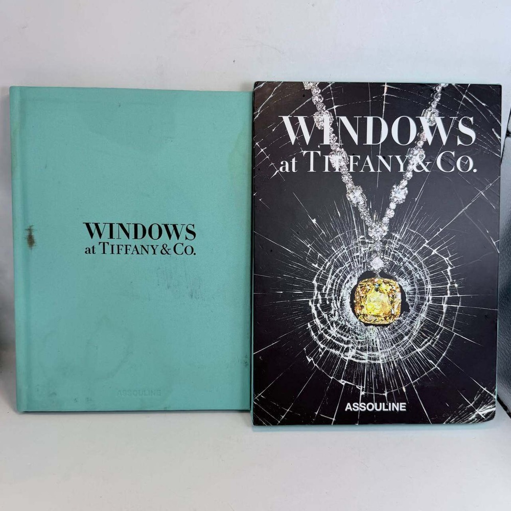 Windows at Tiffany & Co Assouline Hardcover Book Jewelry Art Decor Stained